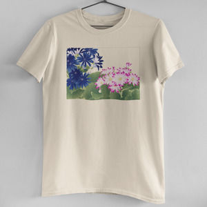 Vintage Cineraria Flower Natural Tee